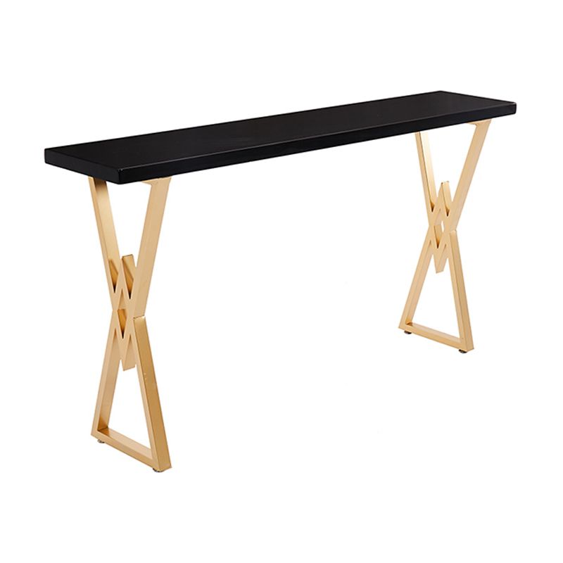 42-inch Height Cocktail Bar Table Nordic Black Wood Top Table for Dining Room Clearhalo 'Bar Furniture' 'Bar Tables' 'bar_tables' 'Furniture' 'furniture_bar_tables' 'Kitchen & Dining Furniture' 'kitchen&dining_furn' 'kitchen' 1200x1200_21757afe-5435-4d82-8123-23e80b1b9551