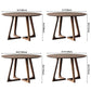 Modern Style Solid Wood Dining Table Double Pedestal Table for Kitchen Home Clearhalo ' dining_table' 'Dining Tables & Seating' 'Dining Tables' 'furn' 'furn_dining_table' 'Furniture' 'furniture_dining_table' 'Kitchen & Dining Furniture' 'kitchen&dining_furn' 'kitchen' 'kitchen_dining_table' 1200x1200_21769372-1d0d-4cad-af96-60e7d59b0038