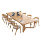 Rectangle Modern Solid Wood Standard Height Table Double Pedestal Dining Table Clearhalo 'Dining Tables & Seating' 'Dining Tables' 'dining_table' 'furn' 'furn_dining_table' 'Furniture' 'furniture_dining_table' 'Kitchen & Dining Furniture' 'kitchen' 'kitchen_dining_table' 1200x1200_2176f596-7db6-477c-9cc7-d7c12ca981a4