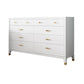 Classic Glam Storage Chest White 5/8/9 Drawers Chest , 15.6-inch Width Clearhalo 'Bedroom Furniture' 'Dressers & Chests' 'dressers_chests' 'furn' 'furn_dressers_chests' 'Furniture' 1200x1200_217caeb7-2898-45c5-82f5-77450ed4b0ec