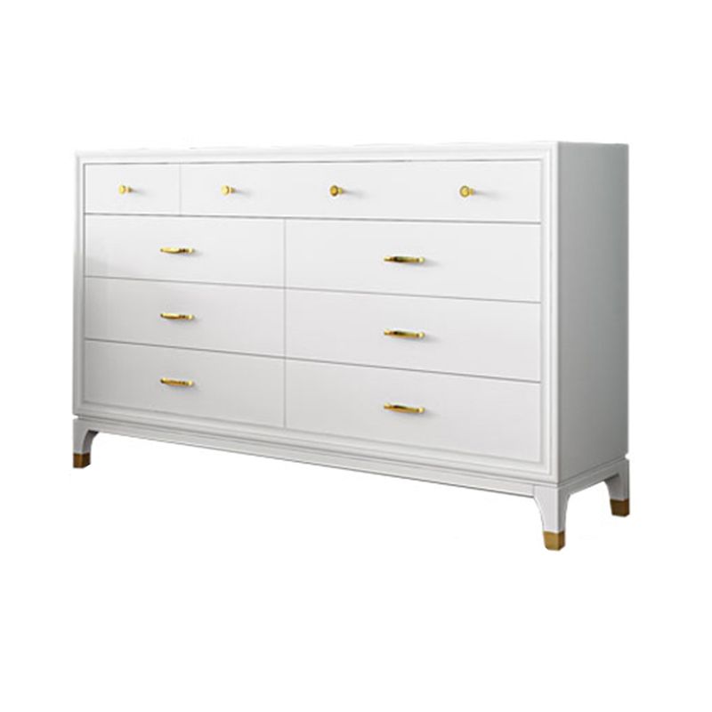 Classic Glam Storage Chest White 5/8/9 Drawers Chest , 15.6-inch Width Clearhalo 'Bedroom Furniture' 'Dressers & Chests' 'dressers_chests' 'furn' 'furn_dressers_chests' 'Furniture' 1200x1200_217caeb7-2898-45c5-82f5-77450ed4b0ec