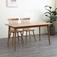 Rectangle Casual Dining Table Brown Tone Fixed Table with Oakwood Solid Wood Clearhalo ' dining_table' 'Dining Tables & Seating' 'Dining Tables' 'furn' 'furn_dining_table' 'Furniture' 'furniture_dining_table' 'Kitchen & Dining Furniture' 'kitchen&dining_furn' 'kitchen' 'kitchen_dining_table' 1200x1200_218238a0-caba-469d-809b-0c4eaa91faf8