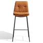Contemporary Metal Leather Bar Stools Indoor Barstool with Iron Legs and Footrest Clearhalo 'Bar Furniture' 'Bar Stools' 'bar_stools' 'furn' 'furn_bar_stools' 'furniture_bar_stools' 'Kitchen & Dining Furniture' 'kitchen&dining_furn' 'kitchen' 'kitchen_furn' Furniture' 1200x1200_2183ba1d-cb5c-49aa-8434-8a2ab67ef16d