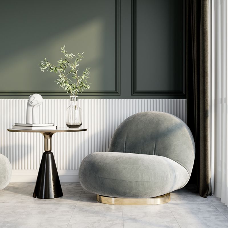 25.19 "Brede armloze stoel Swivel stoel met strakke rug voor woonkamer