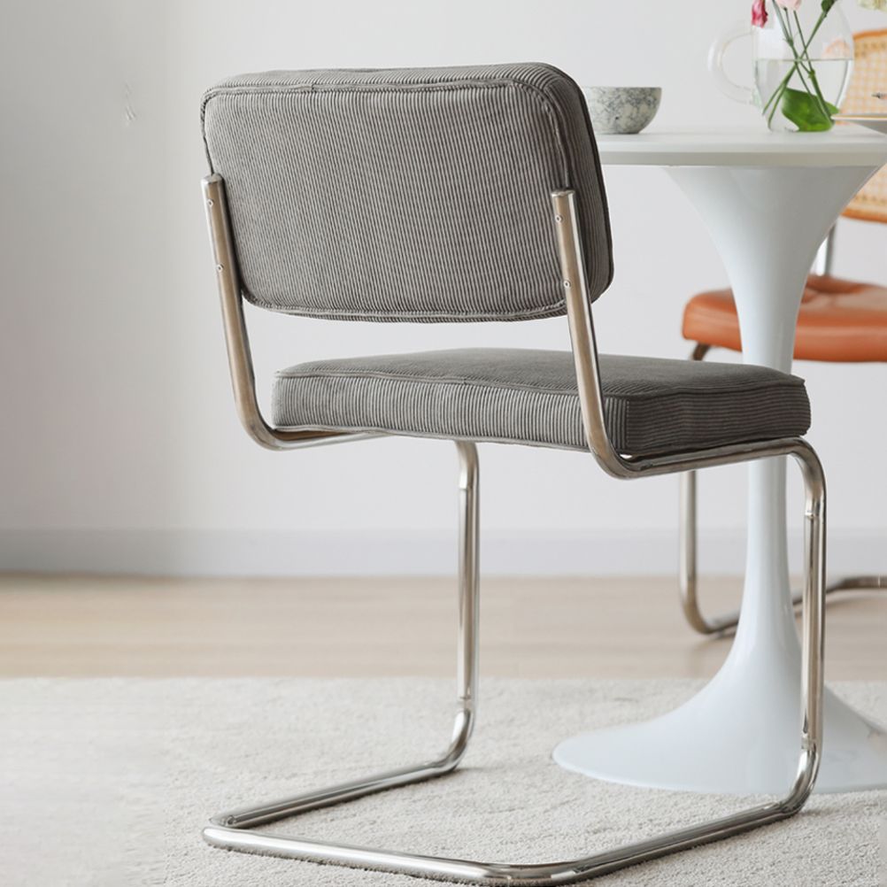 Contemporary Metal Dining Chairs Dining Open Back Armless Side Chairs for Kitchen Clearhalo ' kitchen&dining_furn' 'Dining Chairs' 'Dining Tables & Seating' 'dining_chair' 'furn' 'furn_dining_chair' 'Furniture' 'furniture_dining_chair' 'Kitchen & Dining Furniture' 'kitchen' 1200x1200_2185f1a0-99fc-432f-ae8d-342265c0f561