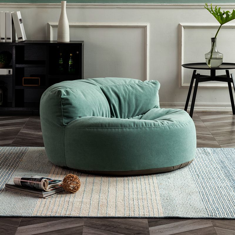 Velvet Parsons Chair 34.6" L x 39.3"W x 18.8" H Armless Chair Living Room Clearhalo 'Accent Chairs' 'accent_chairs' 'Chairs & Seating' 'furn' 'furn_accent_chairs' 'Furniture' 'furniture_accent_chairs' 'Living Room Furniture' 1200x1200_2187fc1c-3025-4e96-b7b1-be42d46ceb78