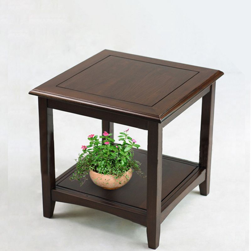 Traditional Ashwood Side End Table Lacquered Sofa End Table for Living Room Clearhalo 'Coffee & Accent Tables' 'End & Side Tables' 'end_side_table' 'end_side_tables' 'furn' 'furn_end_side_tables' 'Furniture' 'furniture_end_side_table' 'Living Room Furniture' 1200x1200_219476ed-ef17-4b57-912d-fbb9c1b69531