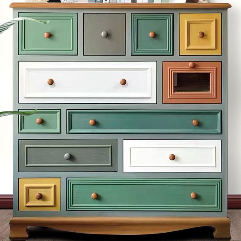 Nautical Bedroom Storage Chest Wooden Vertical Chest with 12 Drawers Clearhalo 'Bedroom Furniture' 'Dressers & Chests' 'dressers_chests' 'furn' 'furn_dressers_chests' 'Furniture' 1200x1200_21955007-917b-4da7-a865-31c0cc0a50e7