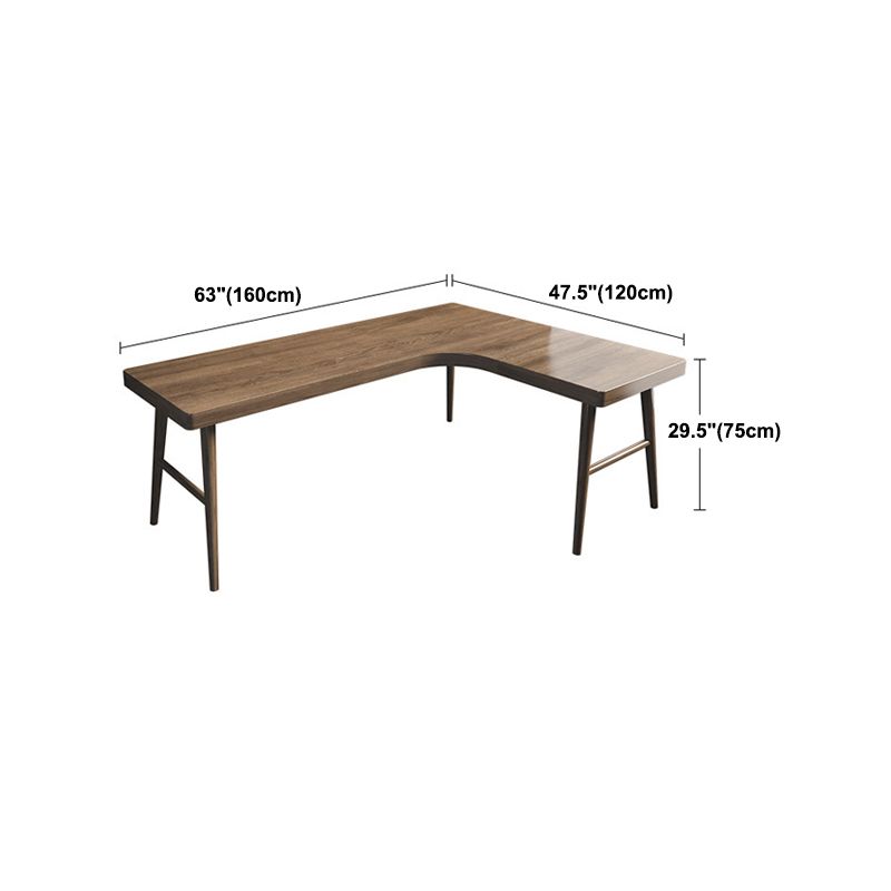 Modern Style Wooden Writing Desk L-Shape Desk for Bedroom and Office Clearhalo 'furn' 'furn_office_desk' 'Furniture' 'Office Desks' 'Office Furniture' 'office_desk' 1200x1200_21970cf9-9693-4dd4-b714-a6e89aa55f57