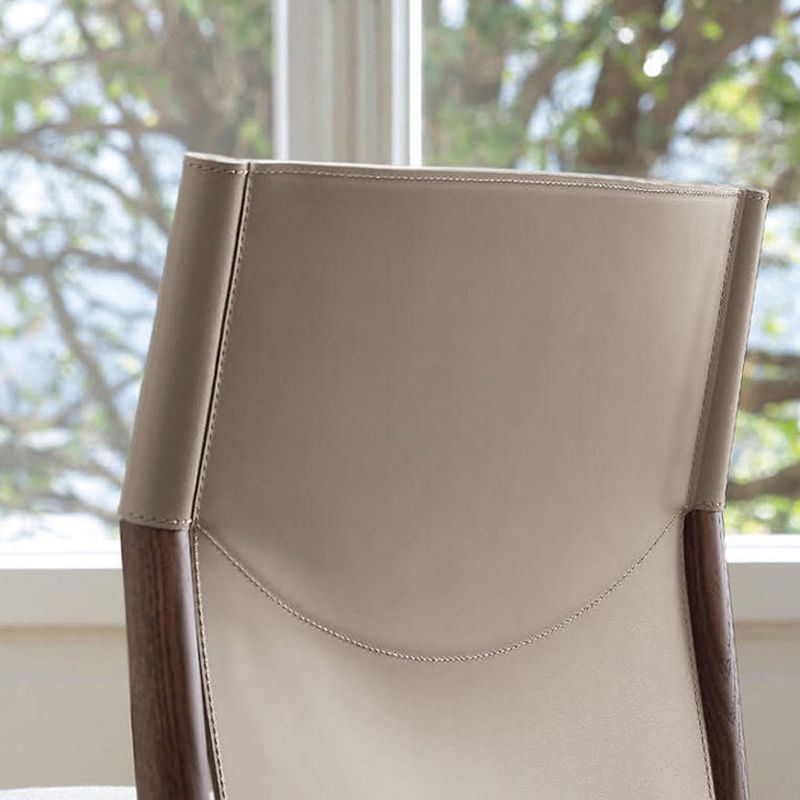 Dining Room Industrial Dining Chair Upholstered Solid Wood Side Chair Clearhalo 'Dining Chairs' 'Dining Tables & Seating' 'dining_chair' 'furn' 'furn_dining_chair' 'Furniture' 'Kitchen & Dining Furniture' 1200x1200_219756b6-858a-441e-9968-86dc6516df3d