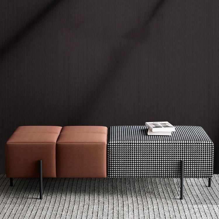 15.7" Wide Upholstered Seating Bench Modern Entryway and Bedroom Bench with Cushioned Clearhalo 'Benches' 'Chairs & Seating' 'furn' 'furn_benches' 'Furniture' 'Living Room Furniture' 1200x1200_219d0736-2779-4f6b-9f25-bf4d7de00120