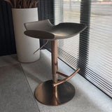 Contemporary Adjustable Backless Counter High Stool with Leather Cushion Clearhalo 'Bar Furniture' 'Bar Stools' 'bar_stools' 'furn' 'furn_bar_stools' 'Furniture' 'Kitchen & Dining Furniture' 1200x1200_219d82cc-8362-446a-90e7-8d3932000f91