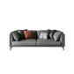 30.7 "H Moderne kussens Sofa Echt lederen kussen Toparmbank en chaise