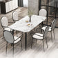 Modern 1/2/3/4/5/6/7 Pieces Dining Set Marble Dining Furniture Set /Separate Items Clearhalo 'Dining Room Sets' 'Dining Tables & Seating' 'dining_room_set' 'furn' 'furn_dining_room_set' 'Furniture' 'furniture_dining_room_set' 'Kitchen & Dining Furniture' 'kitchen&dining_furn' 'kitchen' 1200x1200_21a7f346-a38f-44d9-9cb1-e021cd3498cd