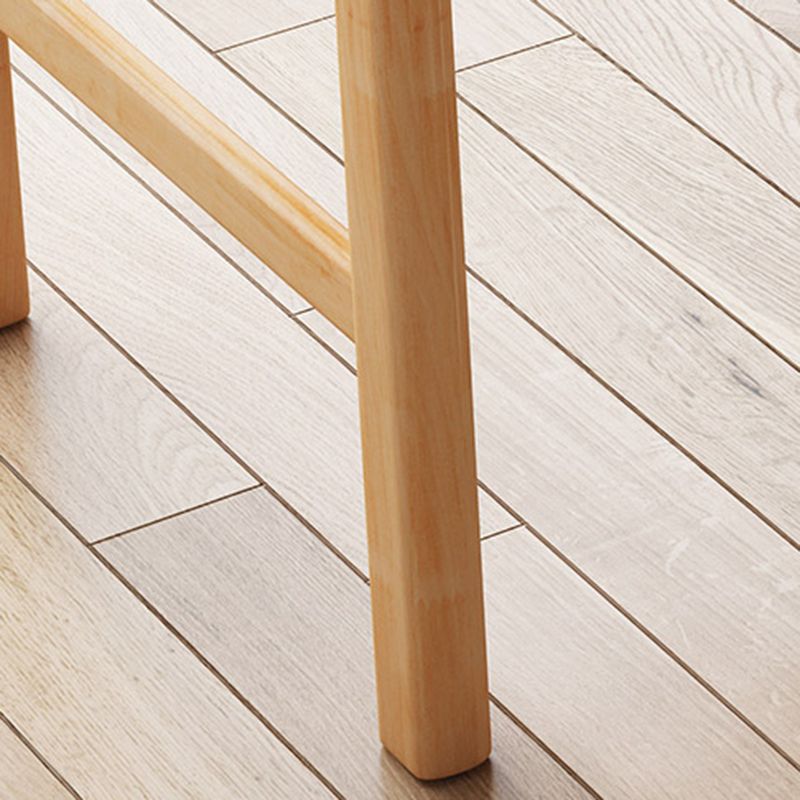 Base de piédestal en bois massif berce