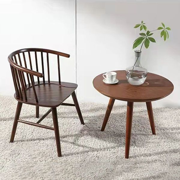 Arm Dining Chairs Modern Oak Wood Side Chairs for Dining Room Clearhalo 'Dining Chairs' 'Dining Tables & Seating' 'dining_chair' 'furn' 'furn_dining_chair' 'Furniture' 'furniture_dining_chair' 'Kitchen & Dining Furniture' 1200x1200_21aa9d4e-e052-46f9-b3b7-5c7eb1ddfb79