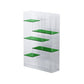 Contemporary Closed Back Bookshelf Standard Acrylic Bookcase with Shelves Clearhalo 'Bookcases' 'furn' 'furn_bookcases' 'Furniture' 'Office Furniture' 1200x1200_21ab319b-f15b-4f09-a0a5-e2b13ab83076