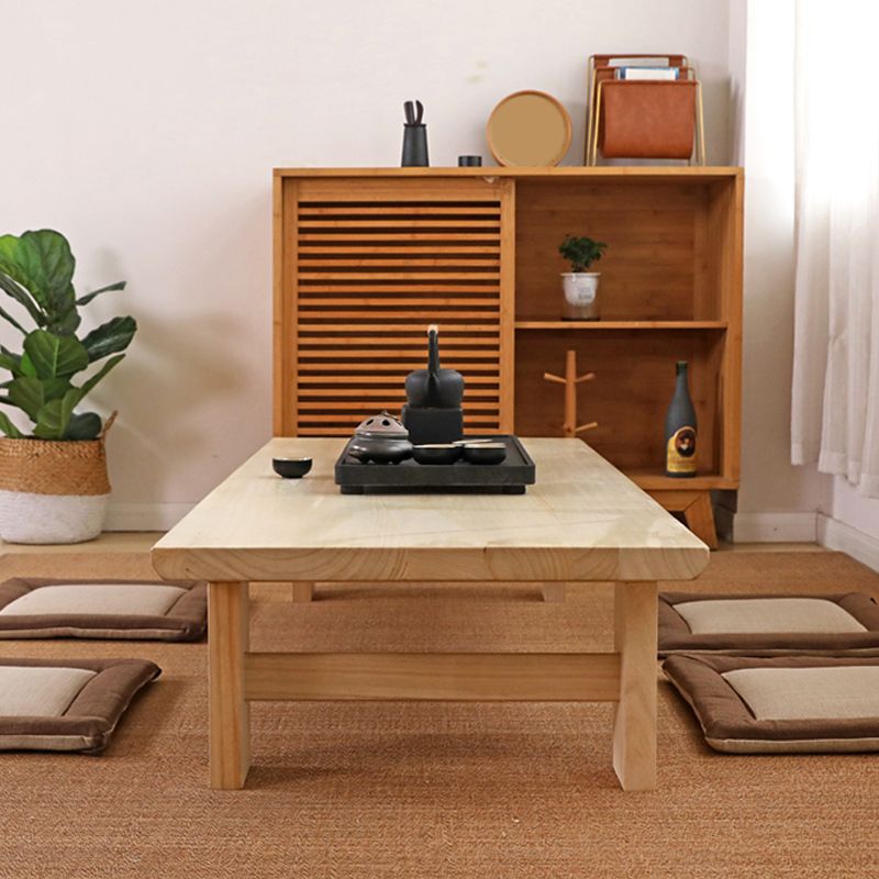 Rectangle Coffee Table Solid Wood Modern Single Coffee Table Clearhalo 'Coffee & Accent Tables' 'Coffee Tables' 'coffee_tables' 'furn' 'furn_coffee_tables' 'Furniture' 'Living Room Furniture' 1200x1200_21adc4f3-8318-4f5d-9b2d-e836ca98199c