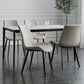 Nordic Style Metal Dining Side Chair Armless Dining Side Chair for Kitchen Clearhalo ' kitchen&dining_furn' 'Dining Chairs' 'Dining Tables & Seating' 'dining_chair' 'furn' 'furn_dining_chair' 'Furniture' 'furniture_dining_chair' 'Kitchen & Dining Furniture' 'kitchen' 1200x1200_21adef66-988f-4395-8902-bc59cd34f830