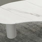 Table basse moderne à 3 pieds en ardoise pour le salon
