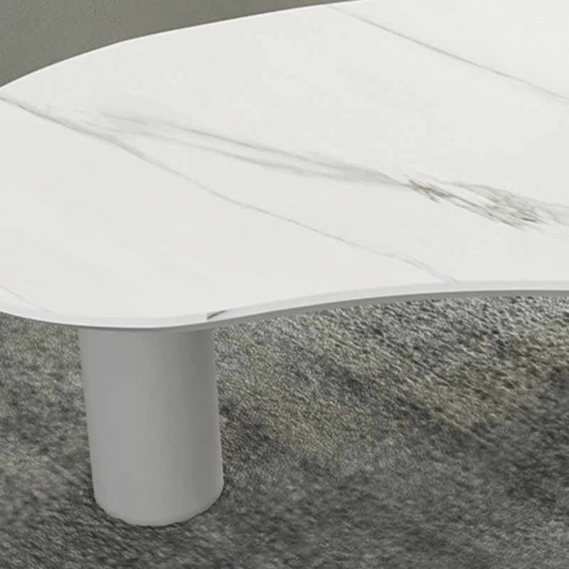Table basse moderne à 3 pieds en ardoise pour le salon
