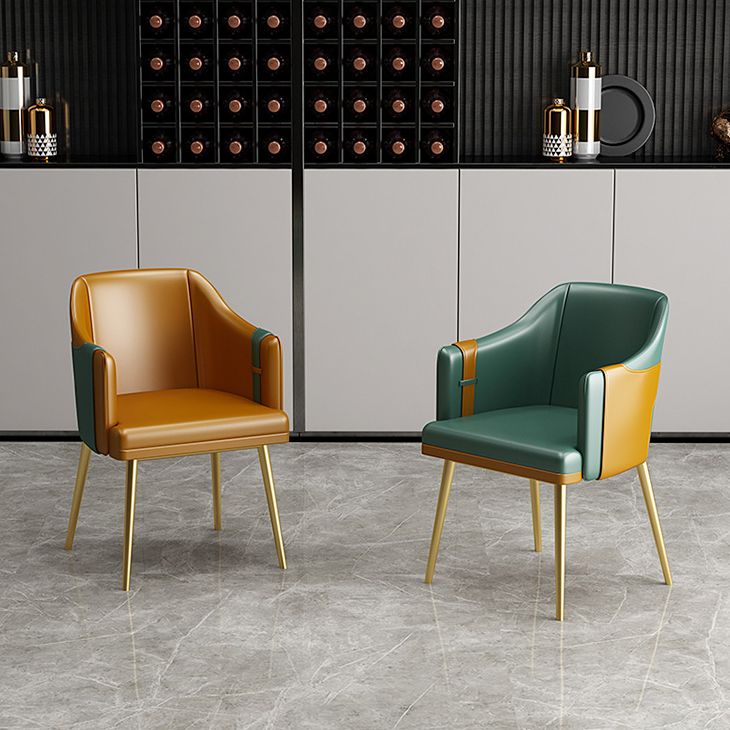 Glam Style 1/2/7 Pieces Dinette Table with Dining Chair Round Shape Dining Table Set Clearhalo 'Dining Room Sets' 'Dining Tables & Seating' 'dining_room_set' 'furn' 'furn_dining_room_set' 'Furniture' 'furniture_dining_room_set' 'Kitchen & Dining Furniture' 'kitchen&dining_furn' 'kitchen' 1200x1200_21b3376c-00f8-4cb8-9461-2c0dc4fdf960