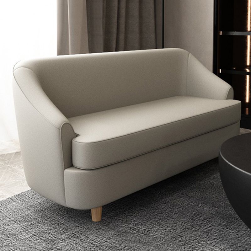 21,65 "W x 27,55" H divano braccio incasso in pelle finta