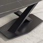 Contemporary Stone Dining Table Rectangle Dining Table with Pedestal Base in Black Clearhalo 'Dining Tables & Seating' 'Dining Tables' 'dining_table' 'furn' 'furn_dining_table' 'Furniture' 'furniture_dining_table' 'Kitchen & Dining Furniture' 'kitchen' 'kitchen_dining_table' 1200x1200_21b7f573-e4e0-4c21-9209-1640c3306dce