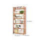 Contemporary Bookcase Open Shelf Bamboo Vertical Shelf Bookcase Clearhalo 'Bookcases' 'furn' 'furn_bookcases' 'Furniture' 'Office Furniture' 1200x1200_21b8e5c6-776e-4401-93dd-be5eb0c90f90