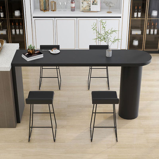 Moderno rettangolo di rettangolo bancone della barra di metallo bancone per casa