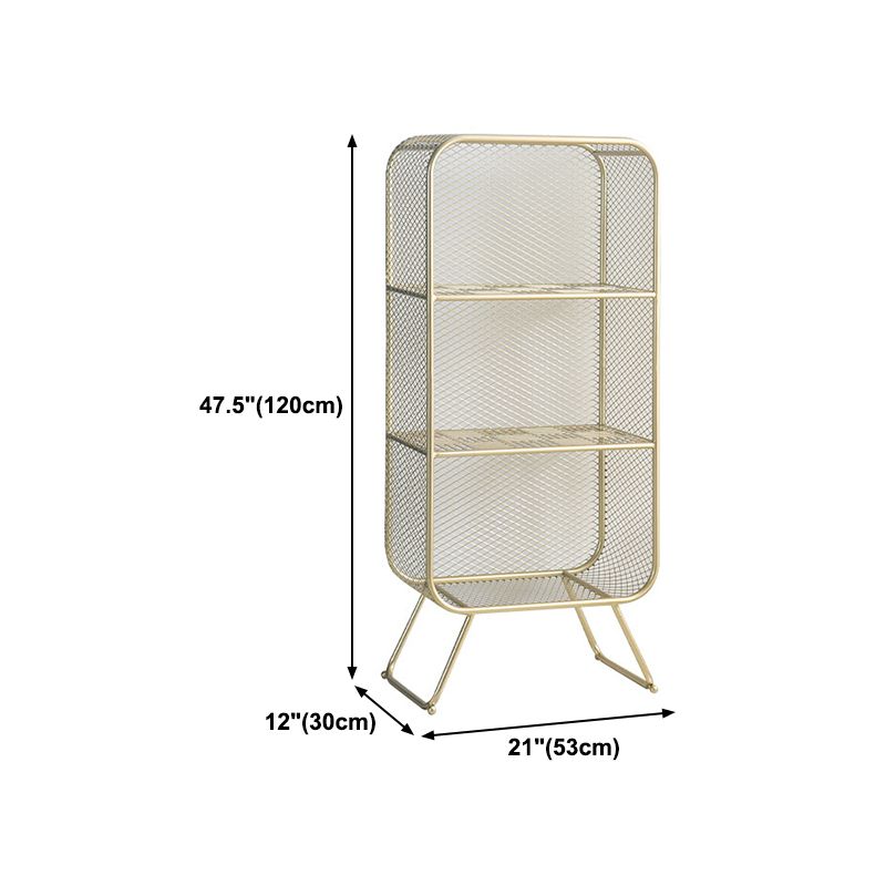 Glam Style Bookshelf Closed Back Bookcase forStudy Room Home Office Clearhalo 'Bookcases' 'furn' 'furn_bookcases' 'Furniture' 'furniture_bookcases' 'Office Furniture' 1200x1200_21b92ef7-4148-401b-8e1f-f48c9b8d4e44