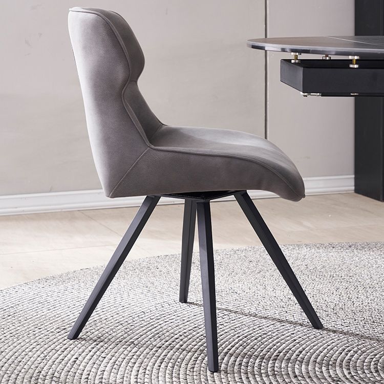 Contemporary Style Arm Leather Dining Chairs Wingback Chair for Kitchen Clearhalo ' kitchen&dining_furn' 'Dining Chairs' 'Dining Tables & Seating' 'dining_chair' 'furn' 'furn_dining_chair' 'Furniture' 'furniture_dining_chair' 'Kitchen & Dining Furniture' 'kitchen' 1200x1200_21ba11c4-06e3-4e65-96c0-aadd8e7787d4