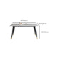 Modern Dining Table Rectangle Sintered Stone Dinner Table for Dining Room Clearhalo 'Dining Tables & Seating' 'Dining Tables' 'dining_table' 'furn' 'furn_dining_table' 'Furniture' 'Kitchen & Dining Furniture' 1200x1200_21bebf0f-8b8d-4df3-bd9e-cab154fa9e7c