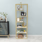 Modern Style Bookcase Etagere Metal Open Back Bookshelf for Home Clearhalo 'Bookcases' 'furn' 'furn_bookcases' 'Furniture' 'furniture_bookcases' 'Office Furniture' 1200x1200_21bf9c52-405e-42a0-8c40-a4dcf0873278
