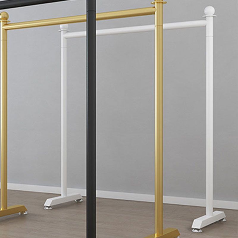 Modern Minimalist Metallic Coat Rack Free Standing 2 Leg Base Coat Rack Clearhalo 'Entry & Mudroom Furniture' 'furn' 'furn_hall_tree_coat_racks' 'Furniture' 'Hall Trees & Coat Racks' 'hall_tree_coat_racks' 1200x1200_21c36c57-5508-4482-a1b1-ee32a37f3060