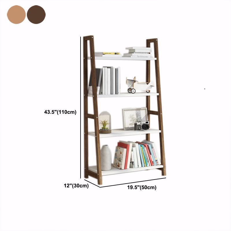 Modern Ladder Shelf Bookcase Wooden Bookshelf for Study Room Clearhalo 'Bookcases' 'furn' 'furn_bookcases' 'Furniture' 'Office Furniture' 1200x1200_21c3b464-7e68-41dc-9d2e-4ad4ecc65173