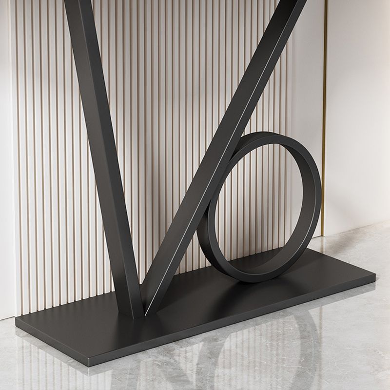 Consola Slate Glam Tabla de 11.8 pulgadas de ancho Consola resistente a la mancha