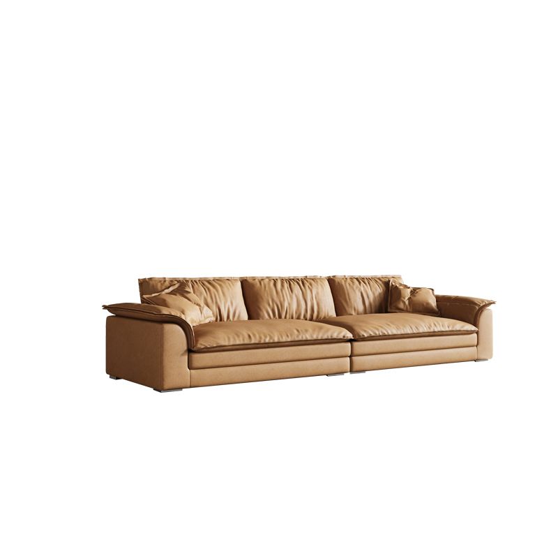 29.53" H Modern Square Arm Sofa with Multiple Cushion Seat for Living Room,Apartment Clearhalo 'furn' 'furn_sofas' 'Furniture' 'furniture_sofas' 'kitchen' 'kitchen_sofas' 'Living Room Furniture' 'Sofa' 'sofas' 1200x1200_21c89996-fc08-405a-9b14-6a6c0fe21f62