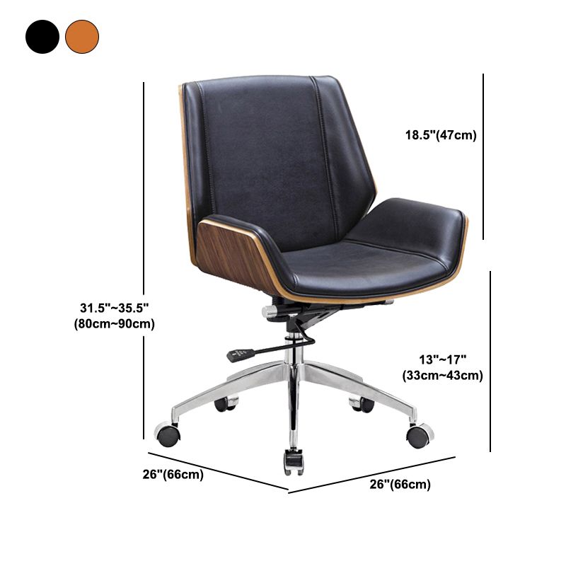 25 inch brede eigentijdse directiestoel Slide Managers stoel