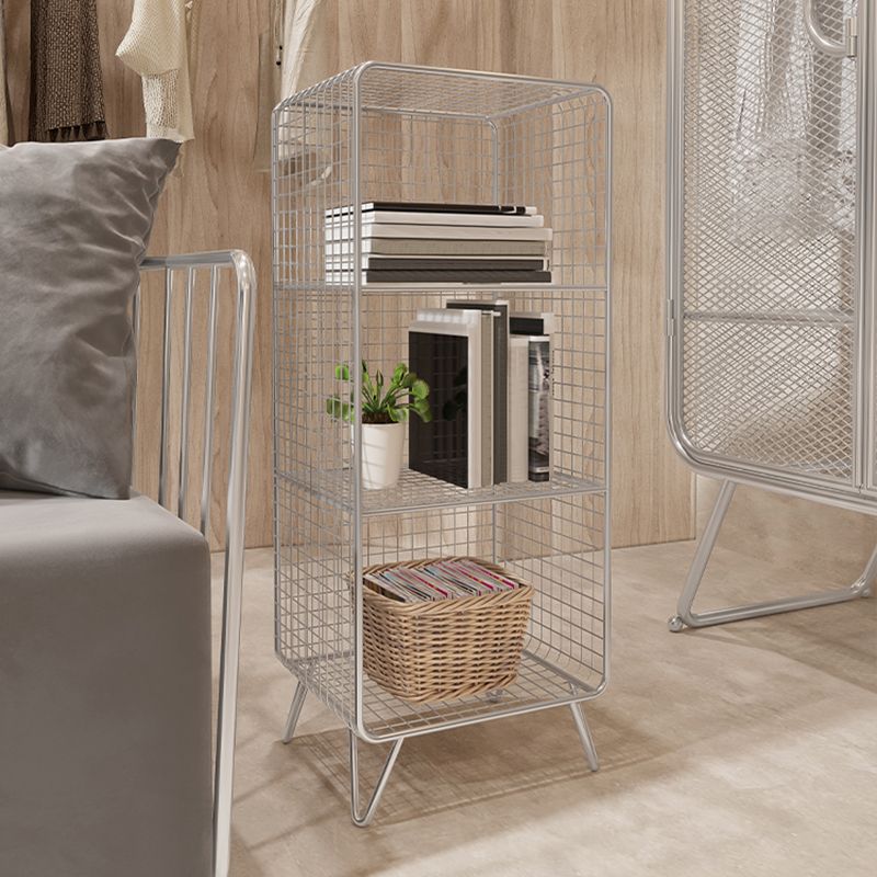 Libreria di scaffali per finitura antica industriale