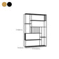 Contemporary Metal Bookshelf Etagere Shelf Bookcase for Study Room 11.8" W Clearhalo 'Bookcases' 'furn' 'furn_bookcases' 'Furniture' 'Office Furniture' 1200x1200_21ce7ed3-f747-4fd0-81f5-463e1bb93e37