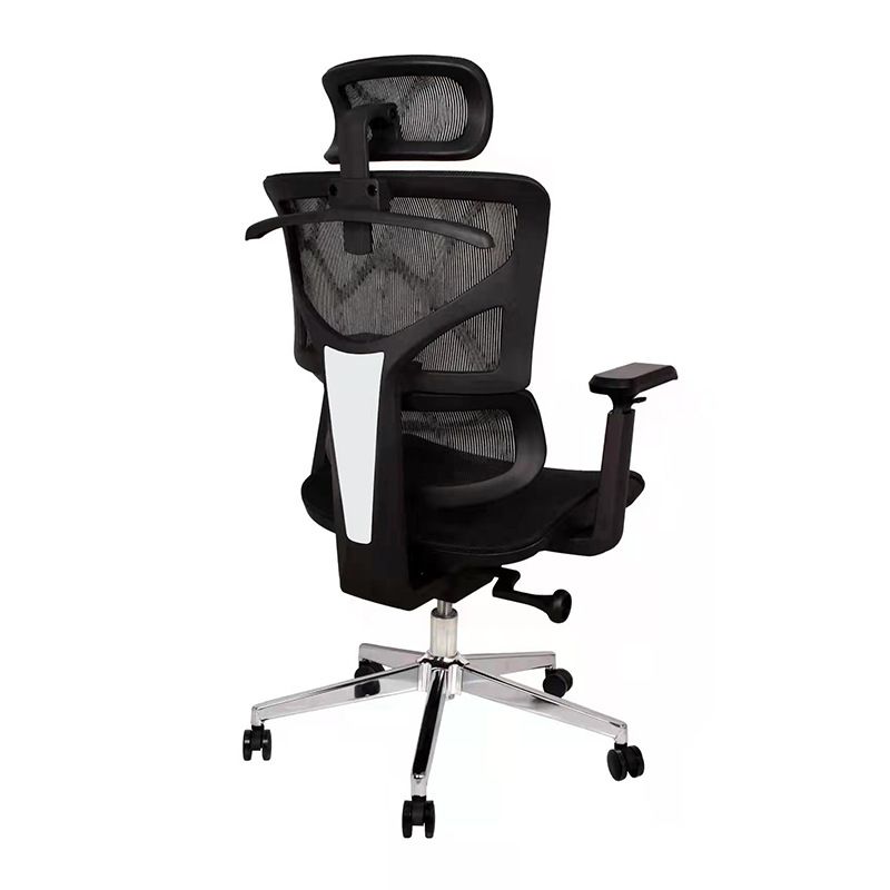 Contemporary Arm Chair Adjustable Seat Height Office Chair Pillow Included Clearhalo 'furn' 'furn_office_chair' 'Furniture' 'Office Chairs' 'Office Furniture' 'office_chair' 1200x1200_21d10c5b-9d13-43a0-93cc-abab7fd95894