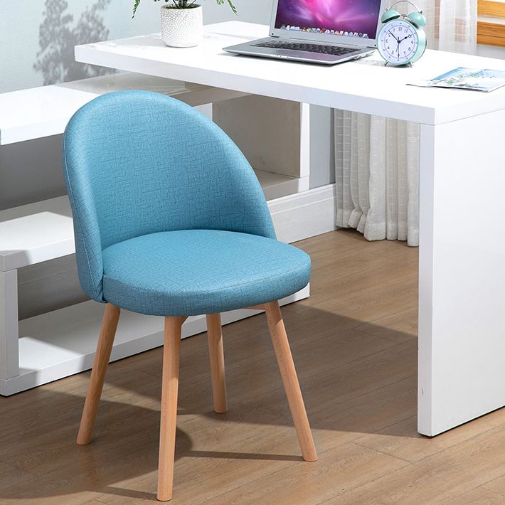 Scandinavian Home Side Chair Parsons Back Wood Upholstered Dining Room Chair Clearhalo ' kitchen&dining_furn' 'Dining Chairs' 'Dining Tables & Seating' 'dining_chair' 'furn' 'furn_dining_chair' 'Furniture' 'furniture_dining_chair' 'Kitchen & Dining Furniture' 'kitchen' 1200x1200_21d6a0aa-9597-4ce9-ac17-3c9bbd2c540d