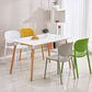 Plastic Modern Indoor-Outdoor Side Chair Home Open Back Dining Side Chair Clearhalo ' kitchen&dining_furn' 'Dining Chairs' 'Dining Tables & Seating' 'dining_chair' 'furn' 'furn_dining_chair' 'Furniture' 'furniture_dining_chair' 'Kitchen & Dining Furniture' 'kitchen' 1200x1200_21d9e7f8-3926-4200-9a66-e30868b89ae3
