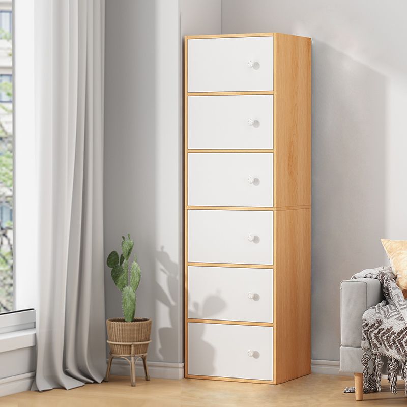 Minimalist Wooden Accent Cabinet Rectangle Storage Cabinet with Drawer Clearhalo 'Cabinets & Chests' 'cabinets_chests' 'furn' 'furn_cabinets_chests' 'Furniture' 'Living Room Furniture' 1200x1200_21da1ee1-5f3c-4c09-a5ca-45222a4ab4bf