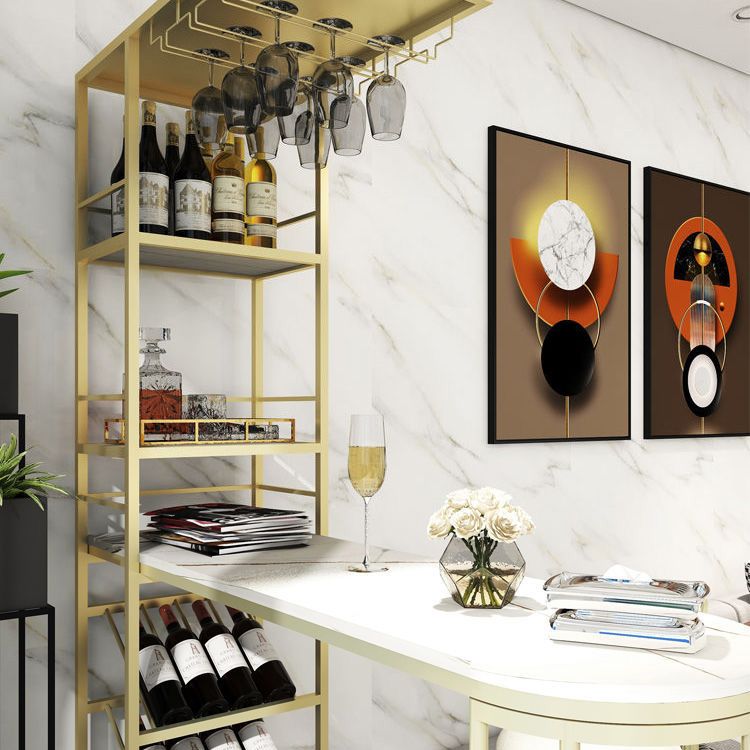 Contatore a barre di pietra contemporanea tavolino da barra per cucina