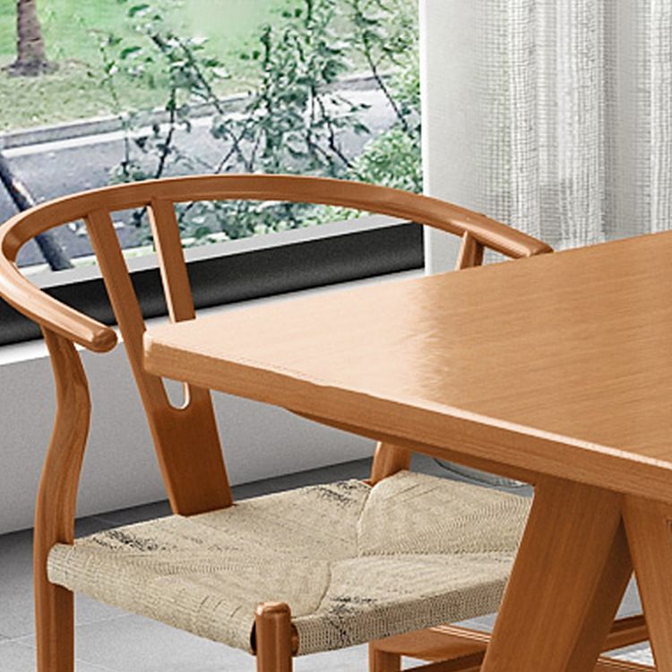 1/2/5/6 Pcs Pine Wood Modern Dining Room Set with Rectangle Table Dinette Set Clearhalo 'Dining Room Sets' 'Dining Tables & Seating' 'dining_room_set' 'furn' 'furn_dining_room_set' 'Furniture' 'furniture_dining_room_set' 'Kitchen & Dining Furniture' 'kitchen&dining_furn' 'kitchen' 1200x1200_21db40fd-a7db-4055-8a87-0e7a6d355463
