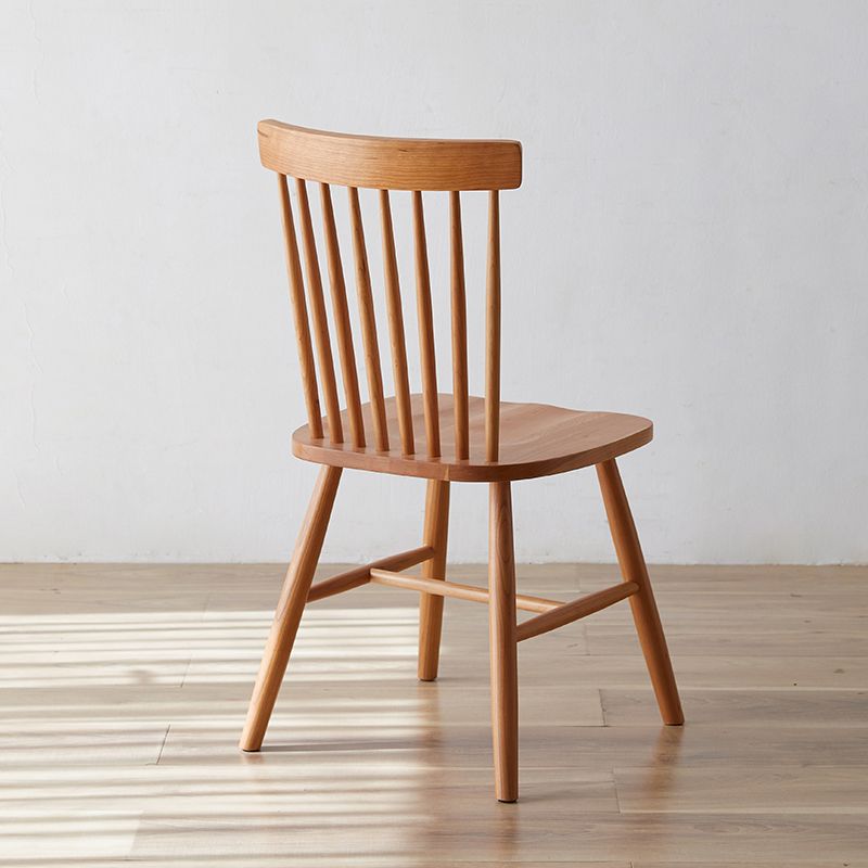 Zeitgenössischer Stil Slat zurück Rücken Massivholz Haus für Heimneitstuhl