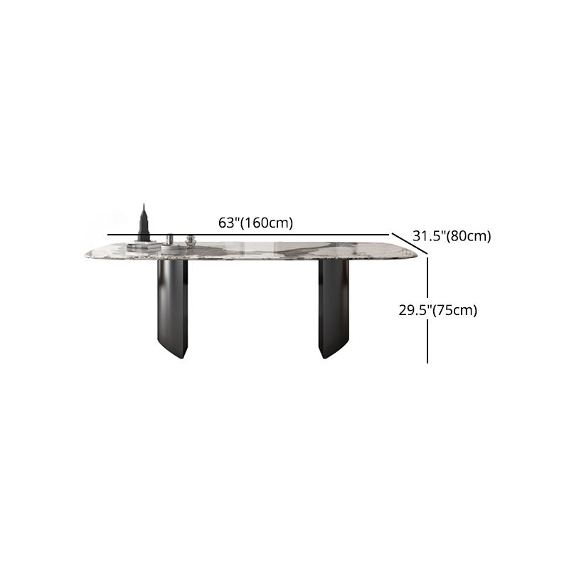 Contemporary 1/4/5/7 Pieces Dining Set with Sintered Stone Dining Table for Restaurant Clearhalo 'Dining Room Sets' 'Dining Tables & Seating' 'dining_room_set' 'furn' 'furn_dining_room_set' 'Furniture' 'furniture_dining_room_set' 'Kitchen & Dining Furniture' 'kitchen&dining_furn' 'kitchen' 1200x1200_21dbc1e7-6ef4-49aa-aa2d-7113ab62575c