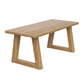 Pine Wood Top Dining Table Modern Rectangle Table with Solid Wood Sled Base Clearhalo 'Dining Tables & Seating' 'Dining Tables' 'dining_table' 'furn' 'furn_dining_table' 'Furniture' 'furniture_dining_table' 'Kitchen & Dining Furniture' 'kitchen' 'kitchen_dining_table' 1200x1200_21df82fb-8afc-4b31-a082-80b1cb80c0f7